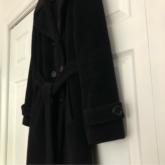 BCIM wool mohair winter trench coat - Picture 4 of 12